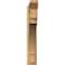 Ekena Millwork Merced Slat Rough Sawn Outlooker, Western Red Cedar, 6"W x 36"D x 36"H OUT06X36X36MRC06RWR - alternate 3